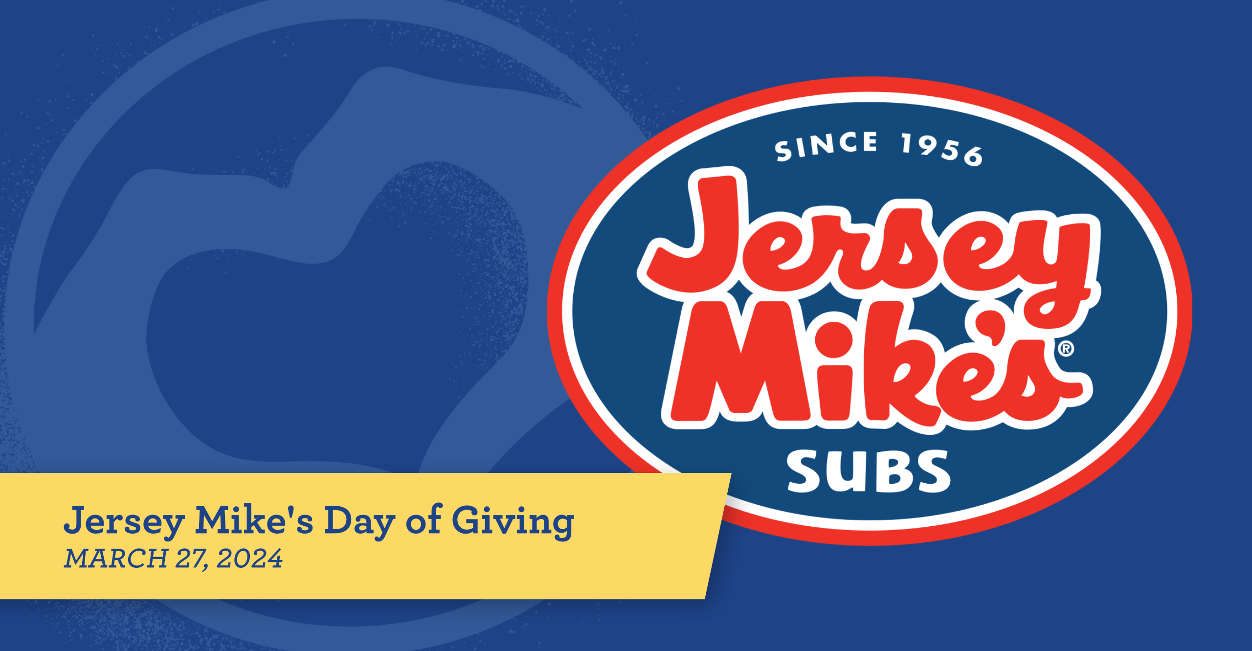 Jersey Mike's Day of Giving 2024 Bradens Hope for Childhood Cancer